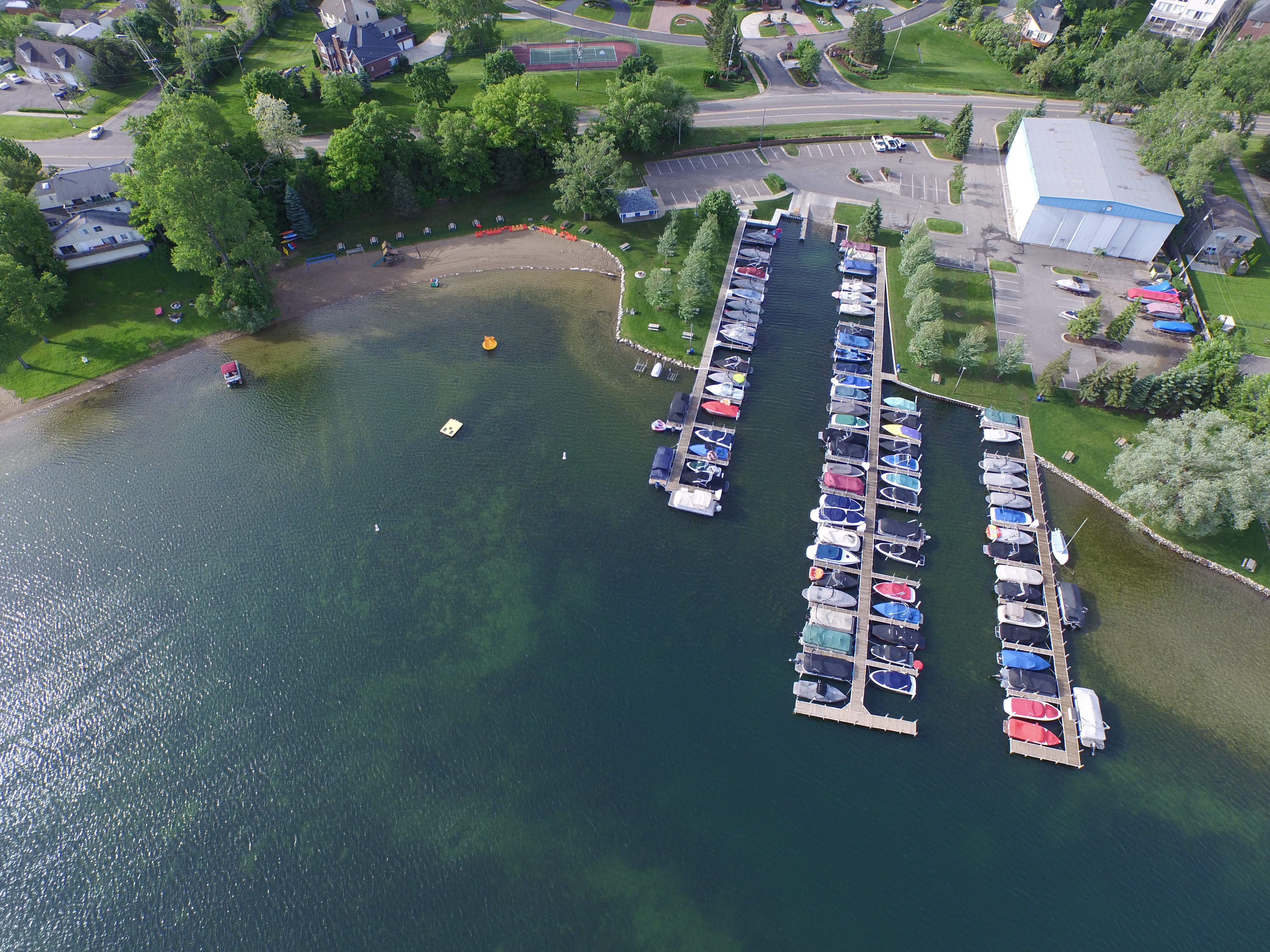 Marina Cass Lake Elizabeth Lake Mi Boat Dock